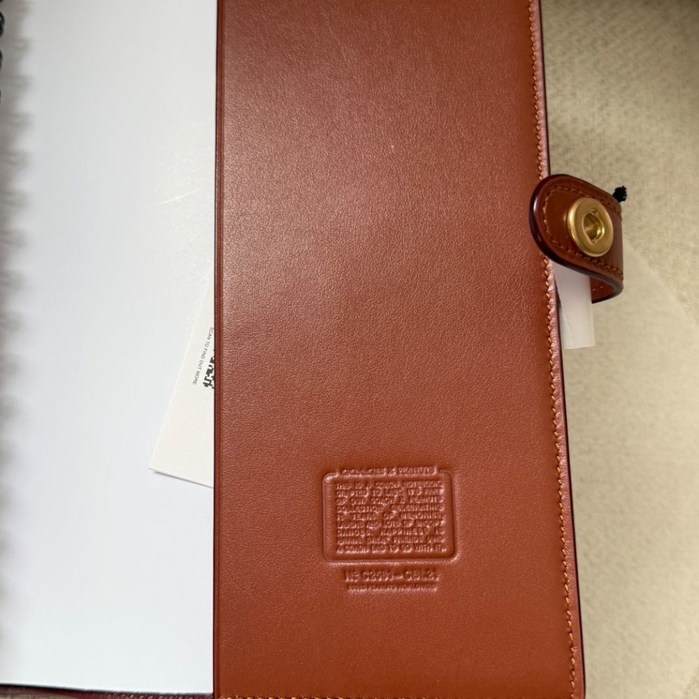 NWT Coach X Peanuts Notebook In Signature Canvas - Picture 8 of 8